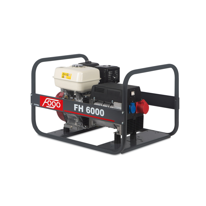 Portable 3-phase 4 kW FH 6000 generator