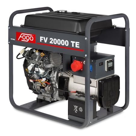 Agregat prądotwórczy przenośny 3-fazowy FOGO FV 20000 TE (15,6 kW)
