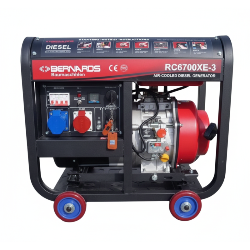 copy of Portable 3-phase 4 kW FH 6000 generator