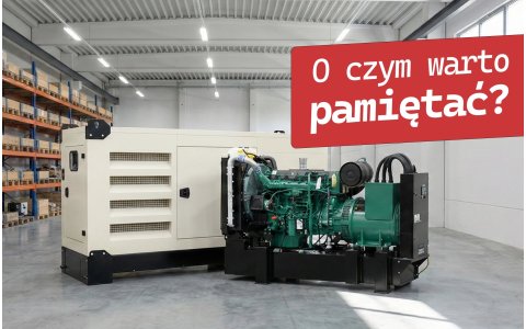  O czym pamiętać, wybierając agregat prądotwórczy?
