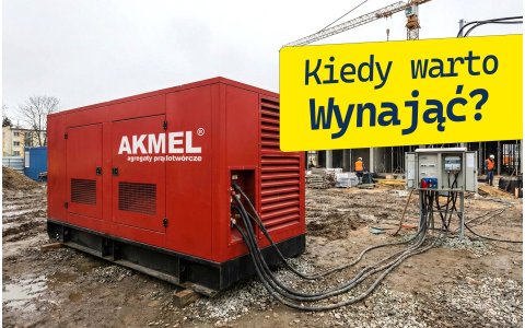  Kiedy warto wynająć agregat prądotwórczy?