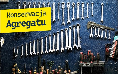  Konserwacja agregatu prądotwórczego – harmonogram i zakres przeglądu