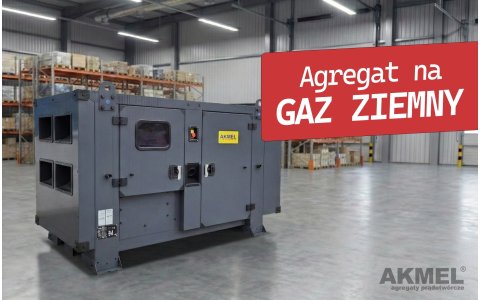  Agregaty prądotwórcze na gaz ziemny