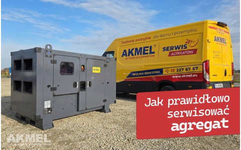  Jak prawidłowo serwisować agregat prądotwórczy - poradnik AKMEL Serwis 24/7
