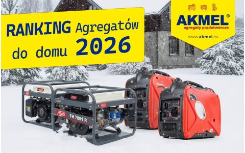  Рейтинг генераторів електроенергії 2026 – оберіть найкращу модель для дому з Akmel Mielec