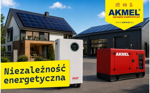  Agregat + magazyn energii + fotowoltaika – jak zbudować niezależny energetycznie dom lub firmę