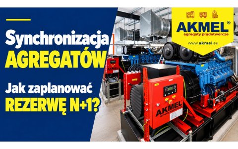 Synchronizacja agregatów prądotwórczych i rezerwa N+1