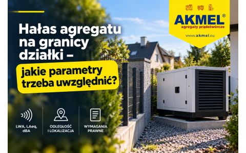  Hałas agregatu na granicy działki – jakie parametry trzeba uwzględnić?