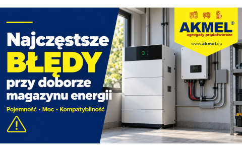 Najczęstsze błędy przy doborze magazynu energii