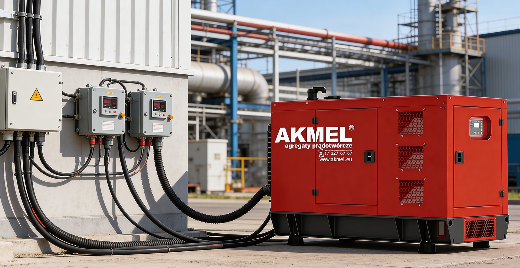 Agregaty prądotwórcze dla przemysłu - niezawodne zasilanie procesów produkcyjnych