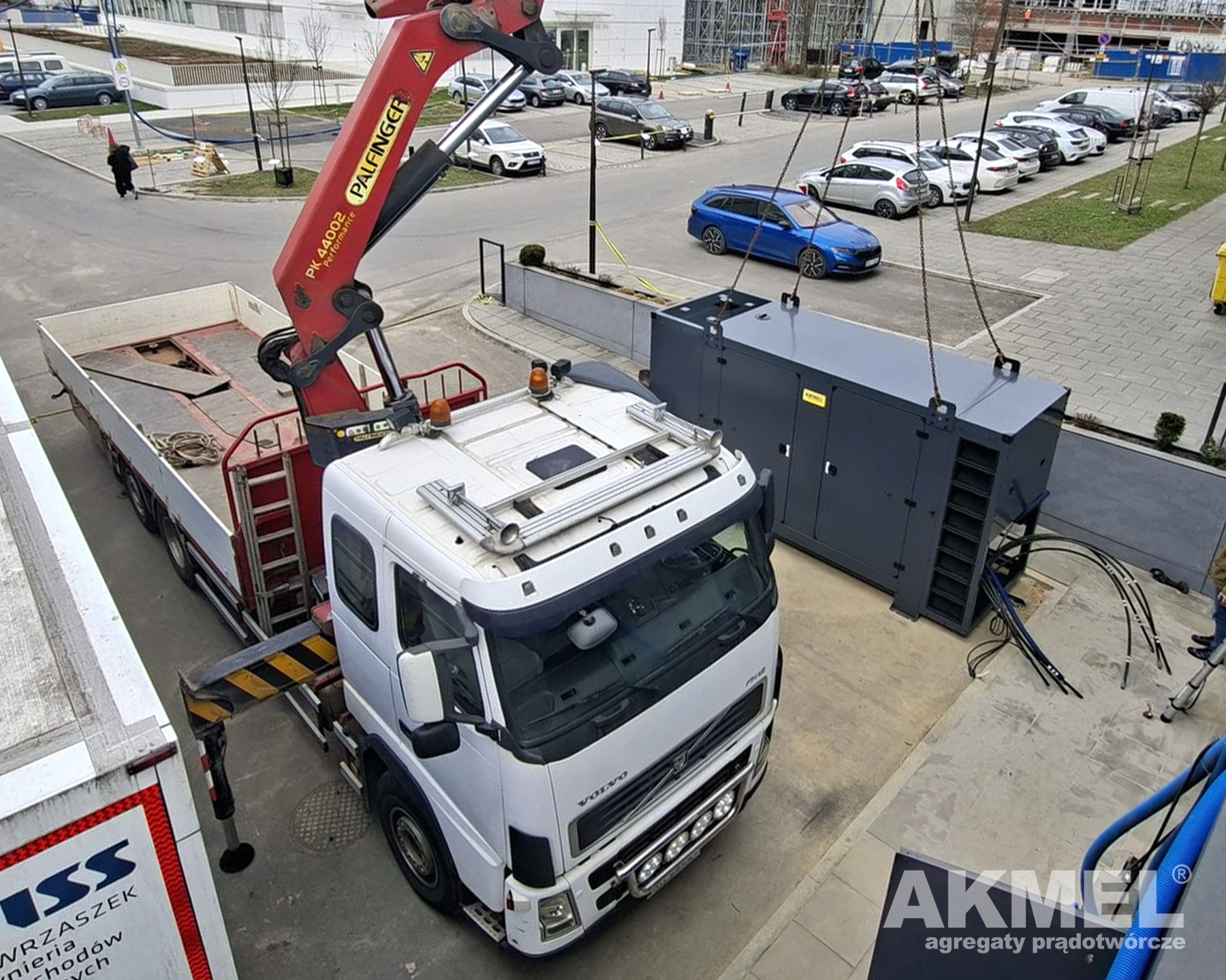 Realizacja 2026: Dostarczenie i podłączenie agregatu 500 kVA 