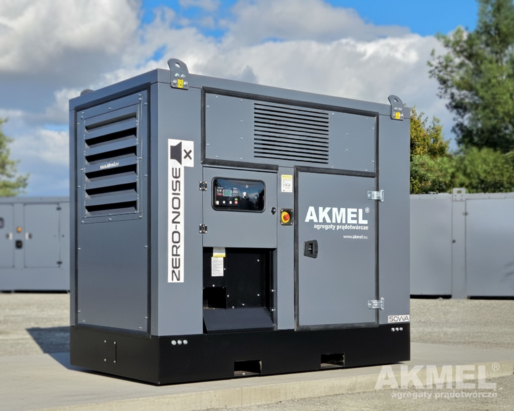 Realizacja 2025: Agregat ZERO-NOISE 50 kVA